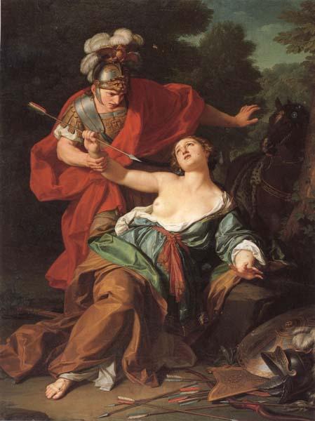 Giuseppe Bottani Armida's Attempt to Kill Herself oil painting image